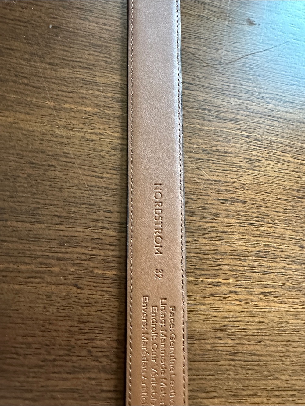 Nordstrom Leather Belt in  Brown